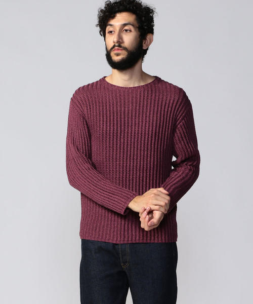 ヘンプシルクコットンリブ クルーネックニット ニット セーター Tomorrowland トゥモローランド のファッション通販 Zozotown