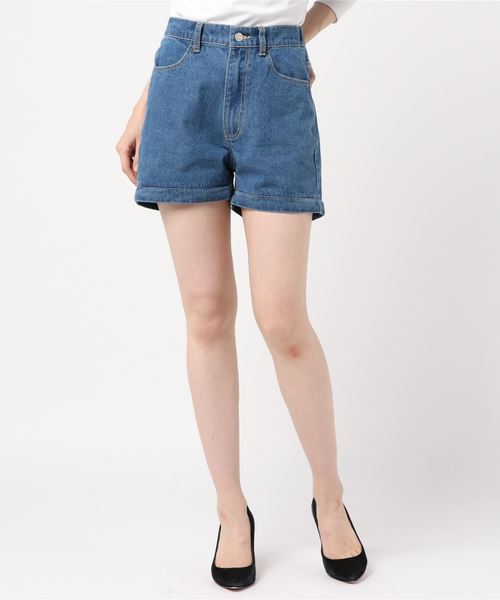 WEGO（ウィゴー）の「WEGO/ジッパーデニムワイドパンツ（デニムパンツ・レディース・ブラック/インディゴブルー・FREE）」の19枚目の写真