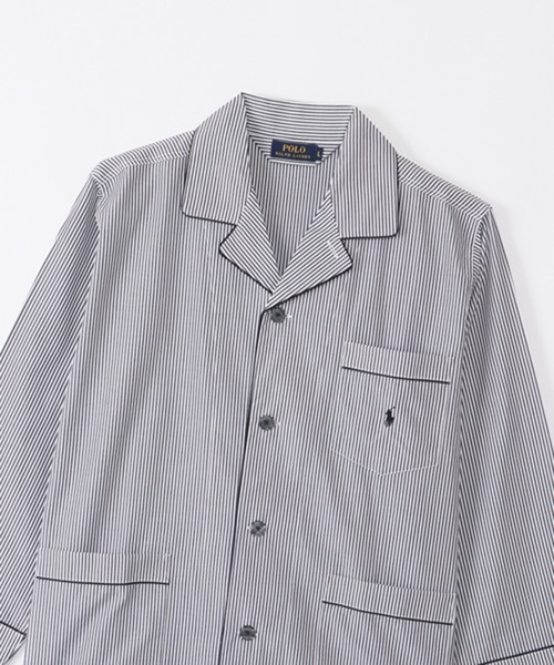 美品　Ralph Lauren ストライプ柄 ルームウェア M セール】【POLO RALPH LAUREN】ストライプ パジャマ（ルーム