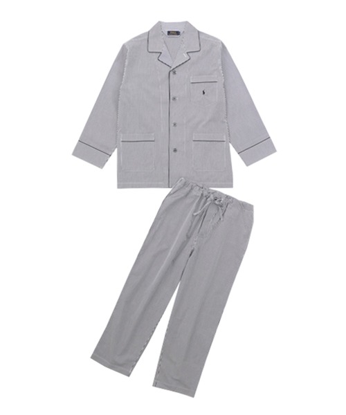 美品 Ralph Lauren ストライプ柄 ルームウェア M