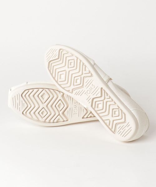 TOMS(トムス)の「TOMS/トムス ALPARGATA/アルパルガータ(スリッポン・レディース・アイボリー・22.5cm/23cm/23.5cm/25cm/24cm/24.5cm)」の2枚目の写真