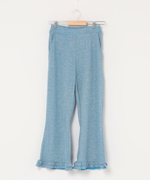 WC（ダブル シー）の「WC/ラメフリルパンツ（その他パンツ・レディース・サックスブルー/ブラック/レッド・FREE）」の6枚目の写真