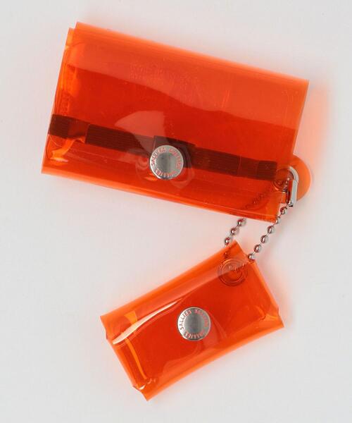 SALLIES（サリーズ）の「＜SALLIES（サリーズ）＞ PVC WALLET/財布（財布・メンズ・オレンジ/ケリー/ブラック・FREE）」の3枚目の写真