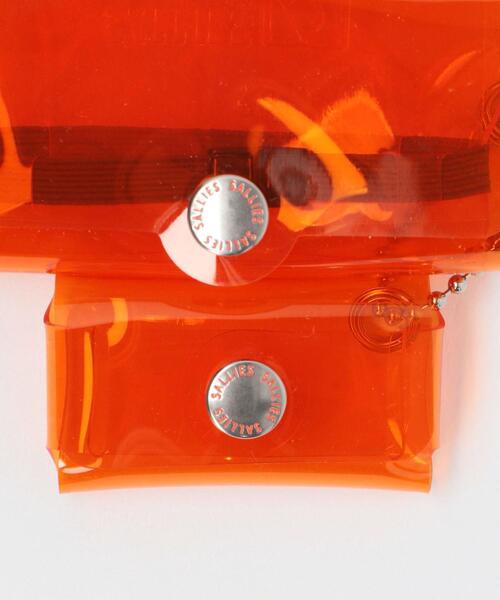 SALLIES（サリーズ）の「＜SALLIES（サリーズ）＞ PVC WALLET/財布（財布・メンズ・オレンジ/ケリー/ブラック・FREE）」の7枚目の写真