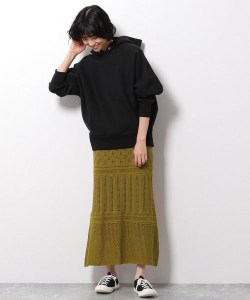 LAKOLE（ラコレ）の「ブラッシュフーディ / LAKOLE（パーカー・レディース・アッシュグレー/カーキ/ブルー/チョコ/ライトベージュ/マスタード/ヘザーグレー/オートミール/パープル/ブラック・SMALL/MEDIUM/X-SMALL）」の16枚目の写真