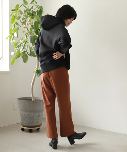 LAKOLE（ラコレ）の「ブラッシュフーディ / LAKOLE（パーカー・レディース・アッシュグレー/カーキ/ブルー/チョコ/ライトベージュ/マスタード/ヘザーグレー/オートミール/パープル/ブラック・SMALL/MEDIUM/X-SMALL）」の20枚目の写真