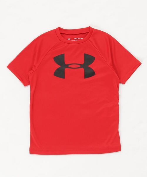 UNDER ARMOUR(アンダーアーマー)の「UAテック ビッグロゴ ショートスリーブ?(トレーニング/BOYS)(Tシャツ/カットソー・キッズ・ブラック×ホワイト/ブルー/チェリーレッド/ロイヤルブルー/レッド・150cm/140cm/130cm/160cm/120cm)」の9枚目の写真
