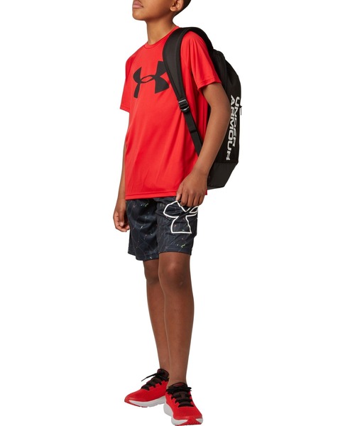 UNDER ARMOUR(アンダーアーマー)の「UAテック ビッグロゴ ショートスリーブ?(トレーニング/BOYS)(Tシャツ/カットソー・キッズ・ブラック×ホワイト/ブルー/チェリーレッド/ロイヤルブルー/レッド・150cm/140cm/130cm/160cm/120cm)」の8枚目の写真