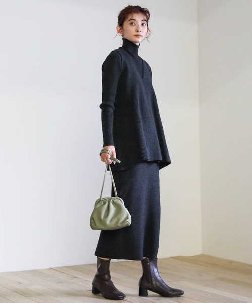select MOCA(セレクトモカ)の「がま口ミニショルダーバッグ(ショルダーバッグ・レディース・カーキ/キャメル/ブラック・FREE)」の5枚目の写真