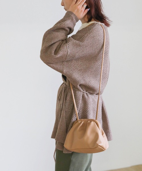 select MOCA(セレクトモカ)の「がま口ミニショルダーバッグ(ショルダーバッグ・レディース・カーキ/キャメル/ブラック・FREE)」の13枚目の写真