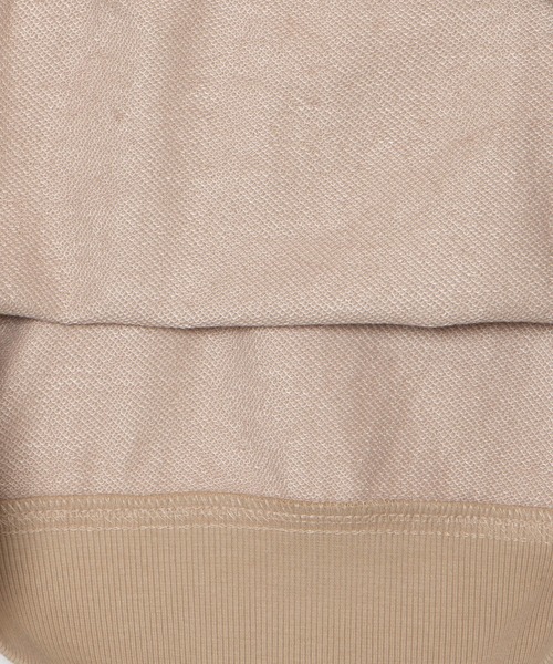 WEGO（ウィゴー）の「WEGO/アソートカラーロゴプルオーバースウェット（スウェット・レディース・ベージュ/ブルー・LARGE/SMALL/MEDIUM）」の7枚目の写真