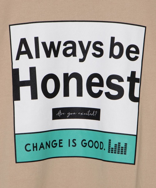 WEGO（ウィゴー）の「WEGO/アソートカラーロゴプルオーバースウェット（スウェット・レディース・ベージュ/ブルー・LARGE/SMALL/MEDIUM）」の8枚目の写真