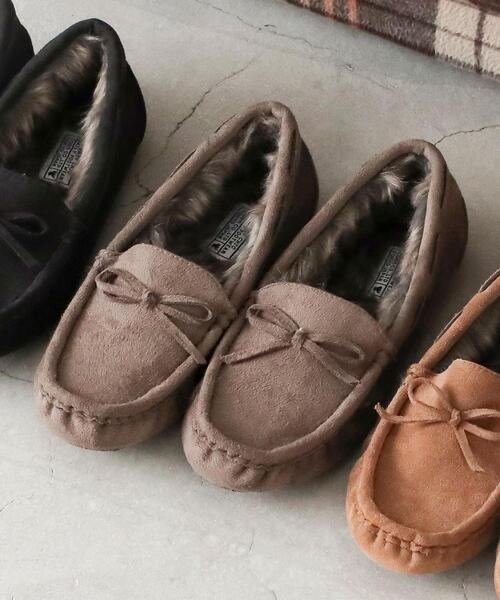 撥水フェイクファーモカシン レディース Women Coen コーエン 公式ファッション通販