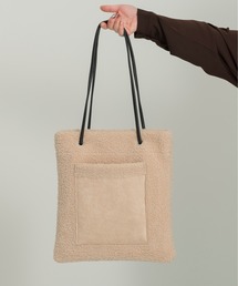 Ambre Neige | リバーシブルボアトートバック／【WEB/EC限定商品】(トートバッグ)