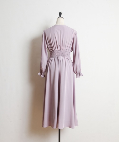 tocco closet（トッコ クローゼット）の「袖口フリル付きフロント釦 