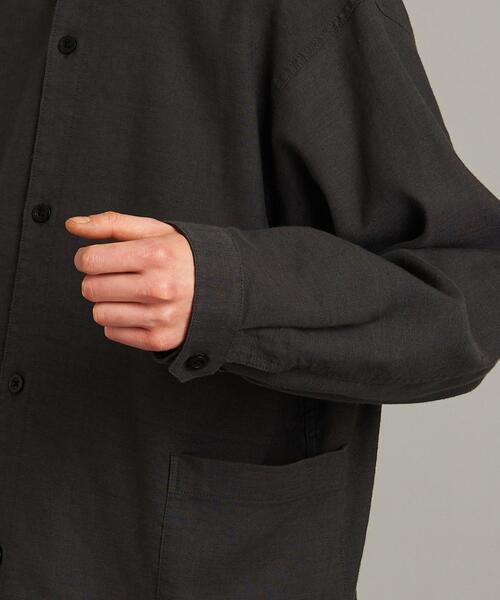 美品】スティーブンアラン/バンドカラー WORK JACKET-LOOSE