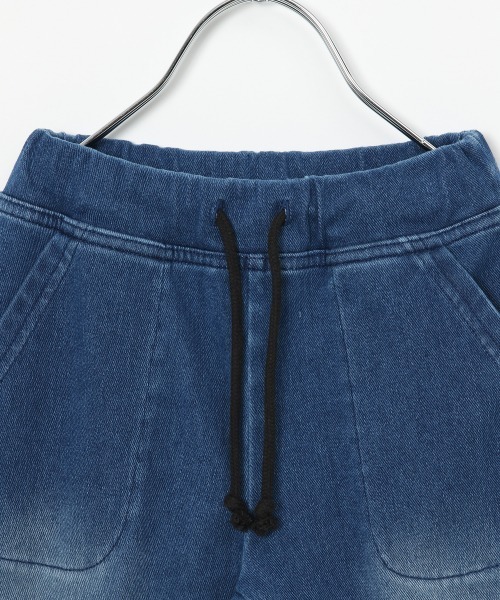GLOBAL WORK（グローバルワーク）の「【キッズ】スゴ楽カットデニムリブパンツ/922574（その他パンツ・キッズ・ネイビー/ブルー・100cm/120cm/140cm/110cm/130cm/160cm/150cm）」の8枚目の写真