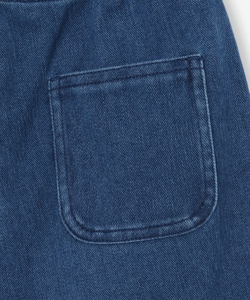 GLOBAL WORK（グローバルワーク）の「【キッズ】スゴ楽カットデニムリブパンツ/922574（その他パンツ・キッズ・ネイビー/ブルー・100cm/120cm/140cm/110cm/130cm/160cm/150cm）」の5枚目の写真
