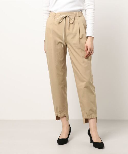 INTERPLANET（インタープラネット）の「ジョガー風テーパードパンツ（その他パンツ・レディース・グリーン/ベージュ/ブラック・FREE）」の3枚目の写真