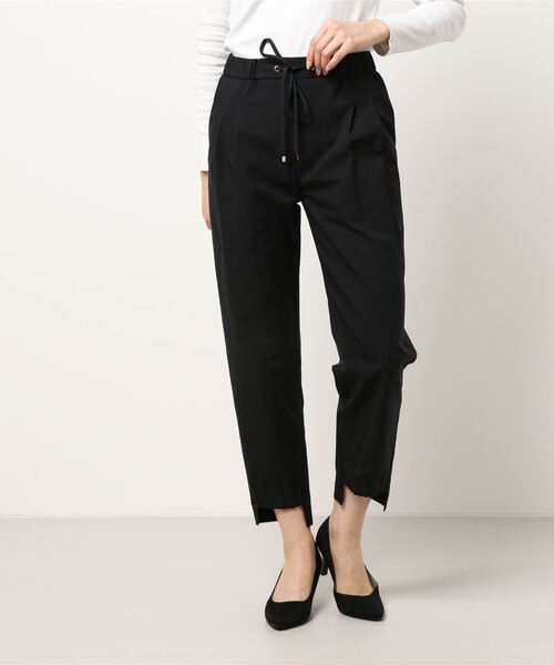 INTERPLANET（インタープラネット）の「ジョガー風テーパードパンツ（その他パンツ・レディース・グリーン/ベージュ/ブラック・FREE）」の19枚目の写真