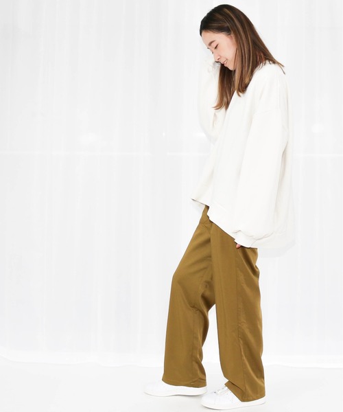 Per sist ence(パーシエンス)の「Per sist ence/パーシエンス ルーズカラーパンツ(その他パンツ・レディース・オレンジ/ブラウン/マスタード/ブラック・FREE)」の18枚目の写真
