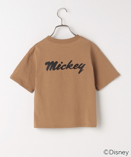 b・ROOM(ビールーム)の「【DISNEY】 キャップミッキーマウスデザイン Tシャツ(Tシャツ/カットソー・キッズ・チャコール/グリーン/パープル/モカ/ブルーグレー・150cm/130cm/160cm/110cm/90cm/120cm/140cm/100cm)」の11枚目の写真