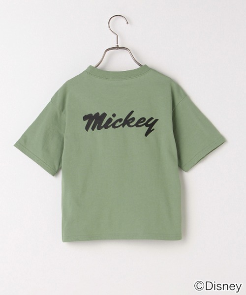 b・ROOM(ビールーム)の「【DISNEY】 キャップミッキーマウスデザイン Tシャツ(Tシャツ/カットソー・キッズ・チャコール/グリーン/パープル/モカ/ブルーグレー・150cm/130cm/160cm/110cm/90cm/120cm/140cm/100cm)」の12枚目の写真