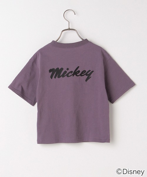 b・ROOM(ビールーム)の「【DISNEY】 キャップミッキーマウスデザイン Tシャツ(Tシャツ/カットソー・キッズ・チャコール/グリーン/パープル/モカ/ブルーグレー・150cm/130cm/160cm/110cm/90cm/120cm/140cm/100cm)」の13枚目の写真