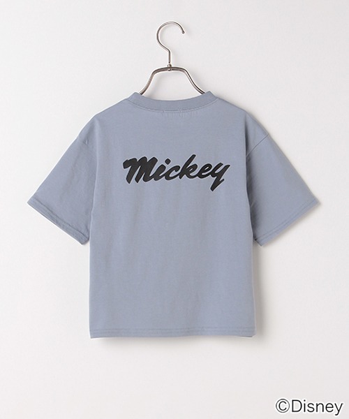 b・ROOM(ビールーム)の「【DISNEY】 キャップミッキーマウスデザイン Tシャツ(Tシャツ/カットソー・キッズ・チャコール/グリーン/パープル/モカ/ブルーグレー・150cm/130cm/160cm/110cm/90cm/120cm/140cm/100cm)」の15枚目の写真