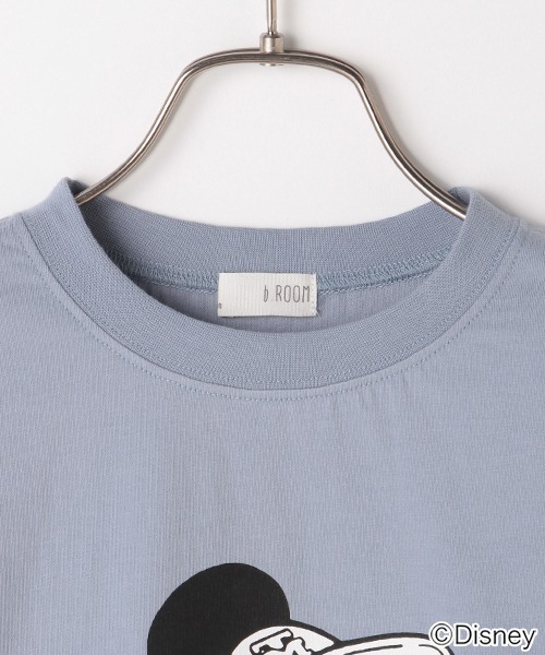 b・ROOM(ビールーム)の「【DISNEY】 キャップミッキーマウスデザイン Tシャツ(Tシャツ/カットソー・キッズ・チャコール/グリーン/パープル/モカ/ブルーグレー・150cm/130cm/160cm/110cm/90cm/120cm/140cm/100cm)」の17枚目の写真