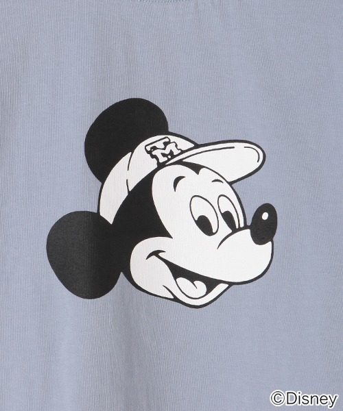 b・ROOM(ビールーム)の「【DISNEY】 キャップミッキーマウスデザイン Tシャツ(Tシャツ/カットソー・キッズ・チャコール/グリーン/パープル/モカ/ブルーグレー・150cm/130cm/160cm/110cm/90cm/120cm/140cm/100cm)」の20枚目の写真
