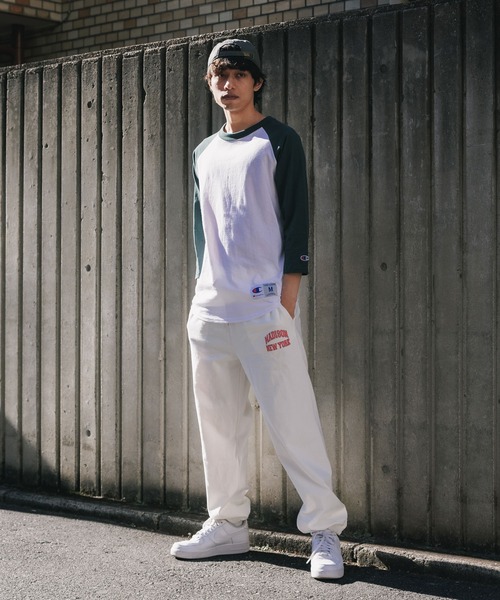 Champion/チャンピオン ベースボール ラグランTシャツ 7分袖（T