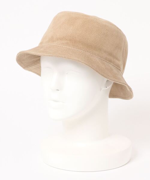 MADEMOISELLE ROPE'(マドモアゼル ロペ)の「【RIDGEWOOD CAPS】スエードバケットハット(ハット・レディース・キナリ/ベージュ・FREE)」の9枚目の写真