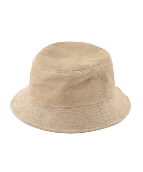MADEMOISELLE ROPE'(マドモアゼル ロペ)の「【RIDGEWOOD CAPS】スエードバケットハット(ハット・レディース・キナリ/ベージュ・FREE)」の5枚目の写真