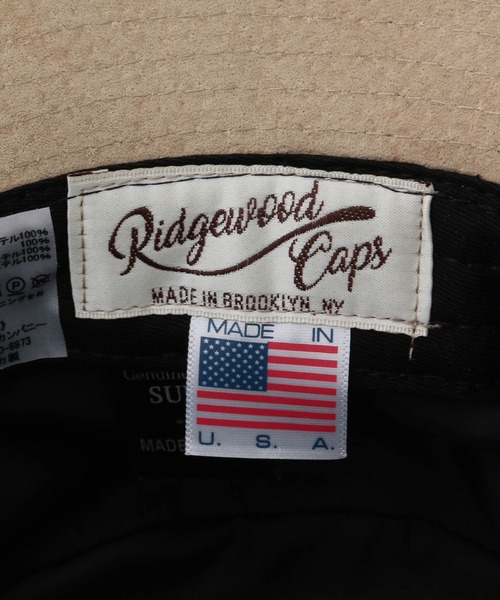 MADEMOISELLE ROPE'(マドモアゼル ロペ)の「【RIDGEWOOD CAPS】スエードバケットハット(ハット・レディース・キナリ/ベージュ・FREE)」の7枚目の写真