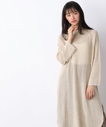 JEANASIS | 12Ｇメッシュロングプルオーバー/941782(ニット/セーター)