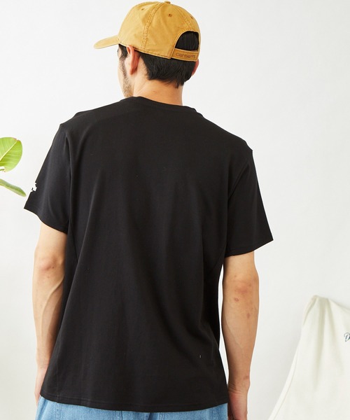 DESCENTE（デサント）の「DESCENTE/デサント ロゴデザイン ソフトコットン半袖Tシャツ（Tシャツ/カットソー・メンズ・ホワイト/ブラック/ネイビー・M/L/XL）」の15枚目の写真