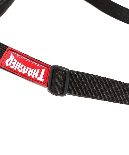 THRASHER(スラッシャー)の「THRASHER/スラッシャー Mini Shoulder Tate ロゴ ウエストポーチ/ショルダーバッグ(ボディバッグ/ウエストポーチ・メンズ・ブラック×ホワイト/ブラック×ブラック/グレー・ONE SIZE)」の20枚目の写真