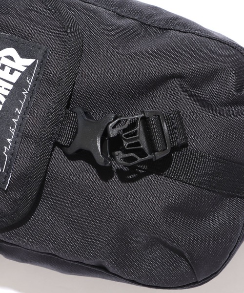 THRASHER(スラッシャー)の「THRASHER/スラッシャー Mini Shoulder Tate ロゴ ウエストポーチ/ショルダーバッグ(ボディバッグ/ウエストポーチ・メンズ・ブラック×ホワイト/ブラック×ブラック/グレー・ONE SIZE)」の17枚目の写真