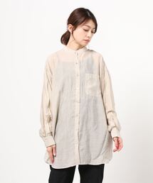 Per sist ence | Per sist ence/パーシエンス　ローンバンドカラーシャツ(シャツ/ブラウス)