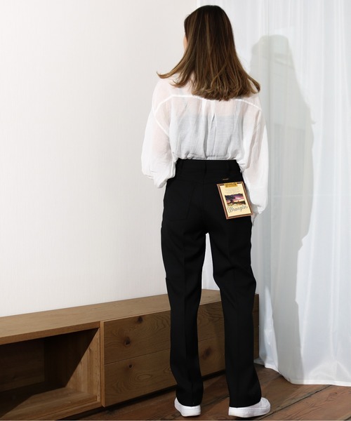 Per sist ence（パーシエンス）の「Per sist ence/パーシエンス　ローンバンドカラーシャツ（シャツ/ブラウス・レディース・グレイッシュベージュ/ブラック/カーキ/アイボリー・FREE）」の12枚目の写真