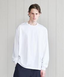 H　BEAUTY&YOUTH UNITED ARROWS | ＜H＞COTTON CREW NECK LONG SLEEVE T-SHIRT/Tシャツ.(Tシャツ/カットソー)