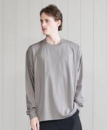 H　BEAUTY&YOUTH UNITED ARROWS | ＜H＞COTTON CREW NECK LONG SLEEVE T-SHIRT/Tシャツ.(Tシャツ/カットソー)