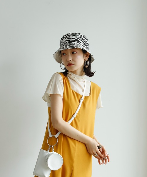 Birthday room(バースデイルーム)の「ゼブラ×無地リバーシブルバケットハット(ハット・レディース・ブラック/ホワイト・FREE)」の13枚目の写真