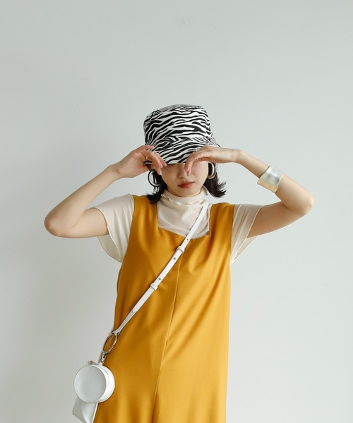 Birthday room(バースデイルーム)の「ゼブラ×無地リバーシブルバケットハット(ハット・レディース・ブラック/ホワイト・FREE)」の14枚目の写真