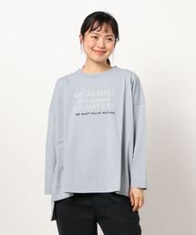 PUAL CE CIN | ロゴプリント刺繍ブルオーバー(Tシャツ/カットソー)