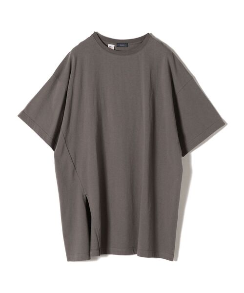 SHIPS（シップス）の「【WEB限定】〈UVカット〉USAコットンサイズチョイススリットTEE◇（Tシャツ/カットソー・レディース・オフホワイト/ブラック/チャコールグレー/ベージュ系その他/グリーン/ライトグリーン/スカイブルー/ダークオリーブ/マスタード・SMALL/MEDIUM/LARGE）」の18枚目の写真