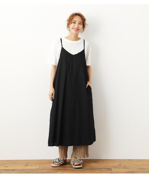 Tシャツ付キ キャミワンピース