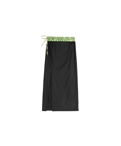 UNSPOKEN(アンスポクン)の「【UNSPOKEN】Slit tight skirt UX21B002(スカート・レディース・ブラック・S/M/L)」の8枚目の写真