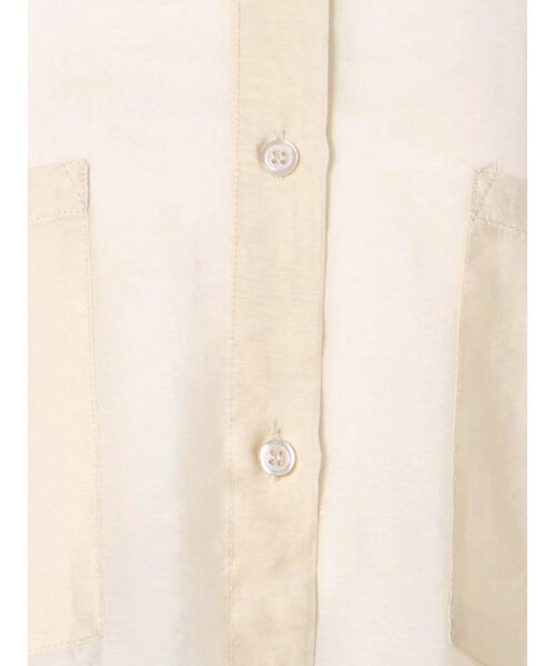 MURUA（ムルーア）の「オーバーシアーシャツ（シャツ/ブラウス・レディース・ブラック/ベージュ/カーキ/キャメル・FREE）」の12枚目の写真